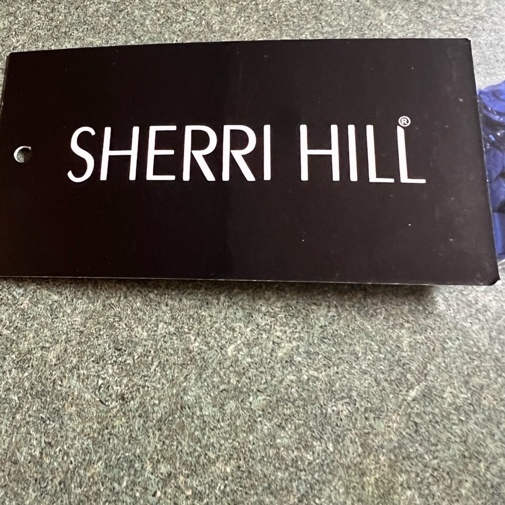 Sherri Hill style number 54330 prom/ formal dress size 6/ royal blue color - Picture 10 of 13